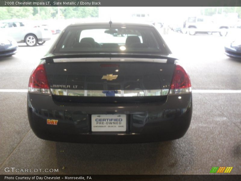 Slate Metallic / Ebony Black 2008 Chevrolet Impala LT