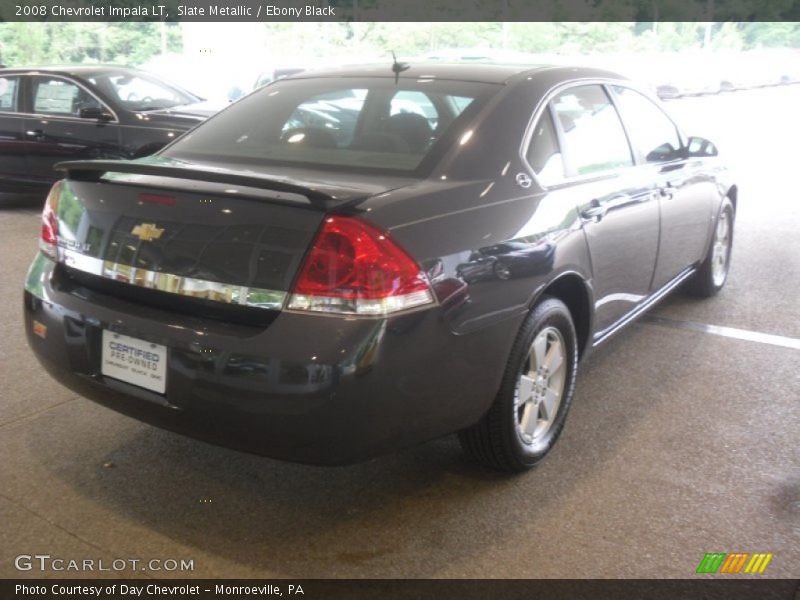 Slate Metallic / Ebony Black 2008 Chevrolet Impala LT