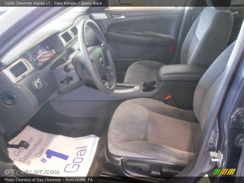 Slate Metallic / Ebony Black 2008 Chevrolet Impala LT