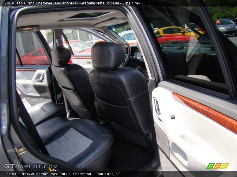 Graphite Metallic / Dark Slate Gray 2004 Jeep Grand Cherokee Overland 4x4