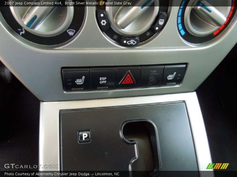 Bright Silver Metallic / Pastel Slate Gray 2007 Jeep Compass Limited 4x4