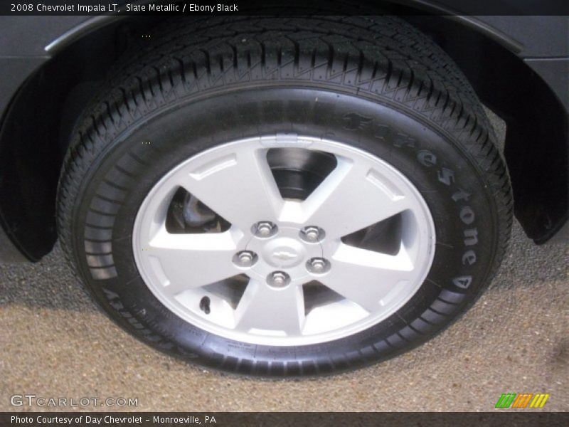 Slate Metallic / Ebony Black 2008 Chevrolet Impala LT