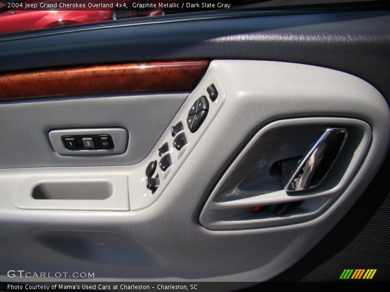 Graphite Metallic / Dark Slate Gray 2004 Jeep Grand Cherokee Overland 4x4