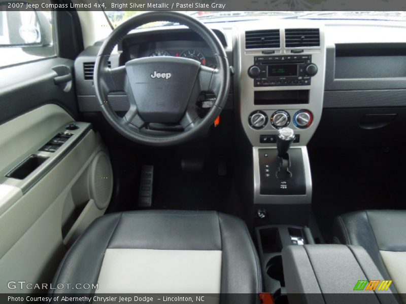 Bright Silver Metallic / Pastel Slate Gray 2007 Jeep Compass Limited 4x4