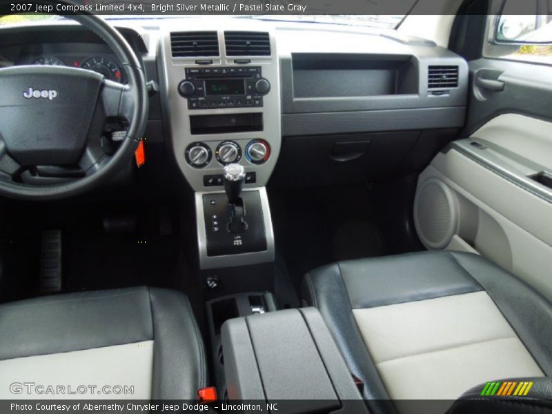 Bright Silver Metallic / Pastel Slate Gray 2007 Jeep Compass Limited 4x4