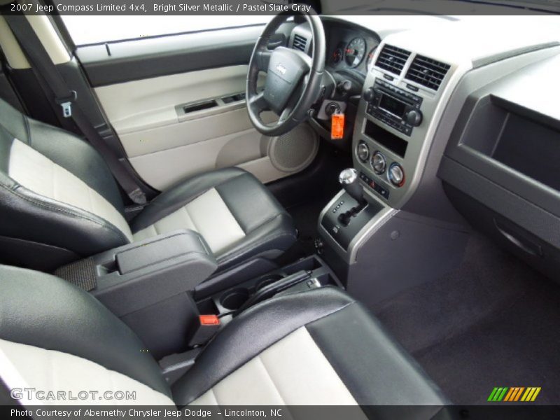 Bright Silver Metallic / Pastel Slate Gray 2007 Jeep Compass Limited 4x4