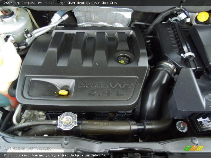 Bright Silver Metallic / Pastel Slate Gray 2007 Jeep Compass Limited 4x4