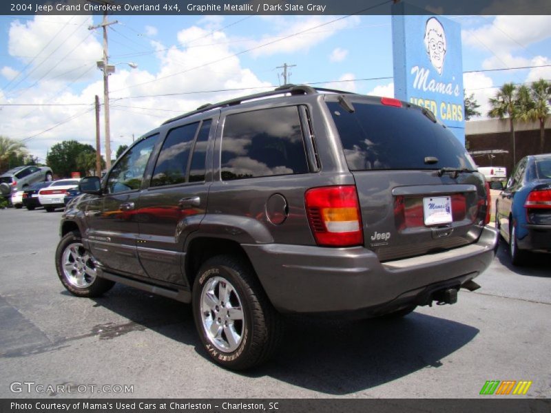 Graphite Metallic / Dark Slate Gray 2004 Jeep Grand Cherokee Overland 4x4