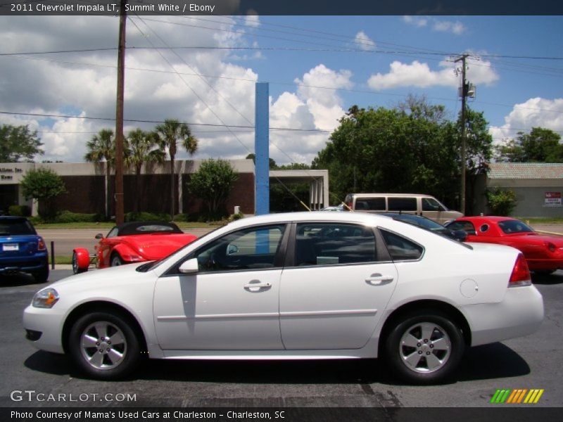 Summit White / Ebony 2011 Chevrolet Impala LT