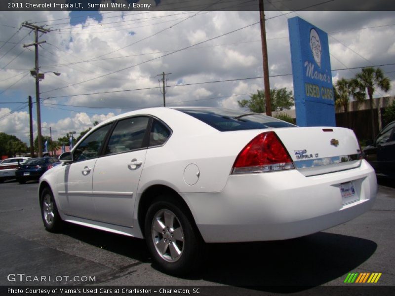 Summit White / Ebony 2011 Chevrolet Impala LT