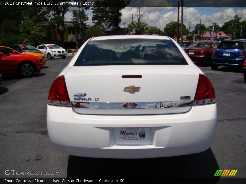 Summit White / Ebony 2011 Chevrolet Impala LT