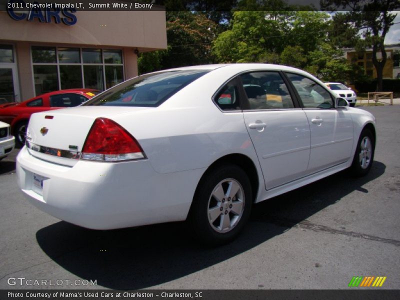 Summit White / Ebony 2011 Chevrolet Impala LT