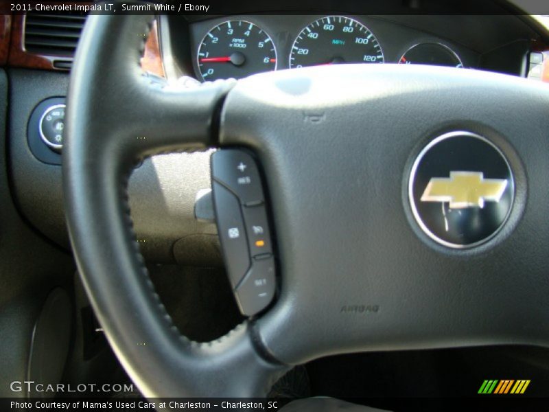 Summit White / Ebony 2011 Chevrolet Impala LT