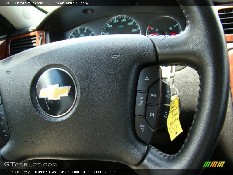 Summit White / Ebony 2011 Chevrolet Impala LT
