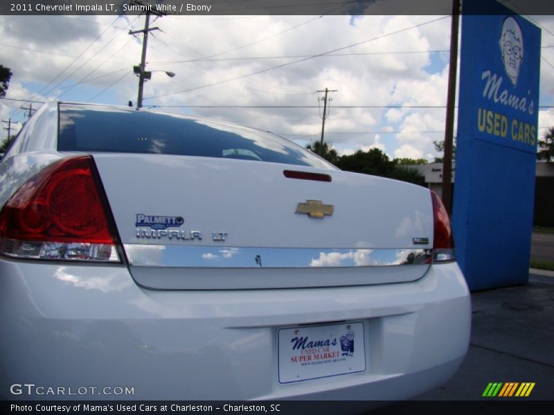 Summit White / Ebony 2011 Chevrolet Impala LT