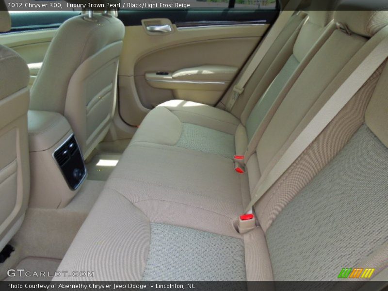 Rear Seat of 2012 300 