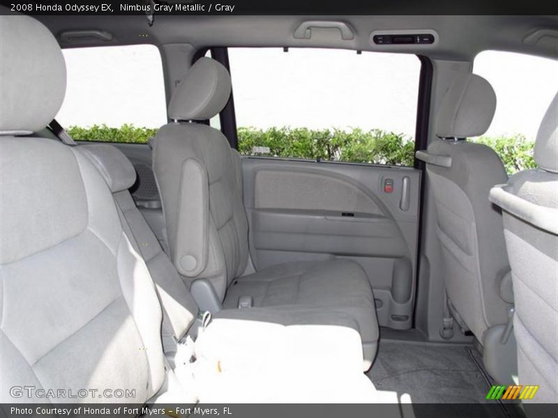 Nimbus Gray Metallic / Gray 2008 Honda Odyssey EX