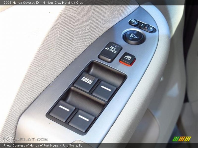 Nimbus Gray Metallic / Gray 2008 Honda Odyssey EX