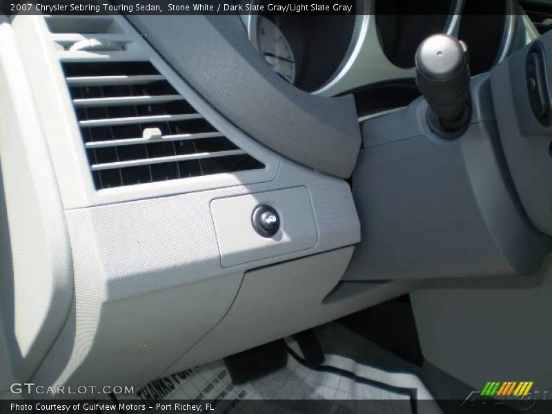 Stone White / Dark Slate Gray/Light Slate Gray 2007 Chrysler Sebring Touring Sedan