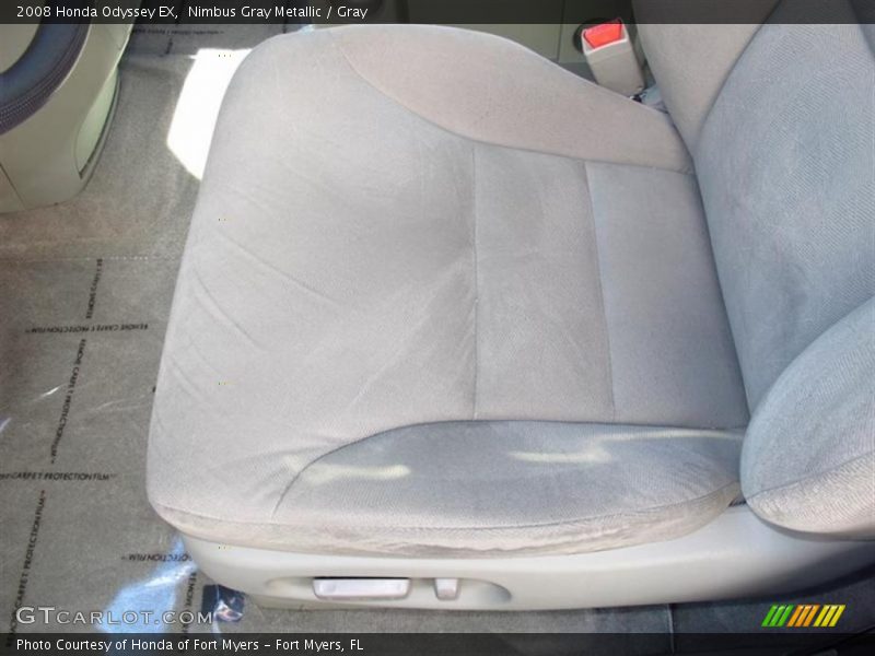 Nimbus Gray Metallic / Gray 2008 Honda Odyssey EX