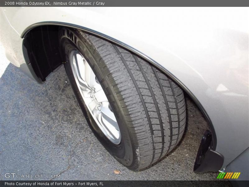 Nimbus Gray Metallic / Gray 2008 Honda Odyssey EX