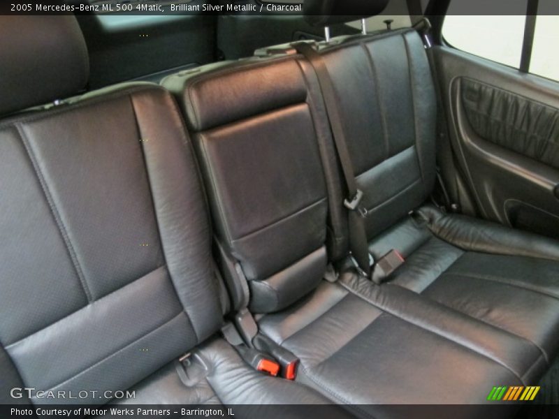 Brilliant Silver Metallic / Charcoal 2005 Mercedes-Benz ML 500 4Matic