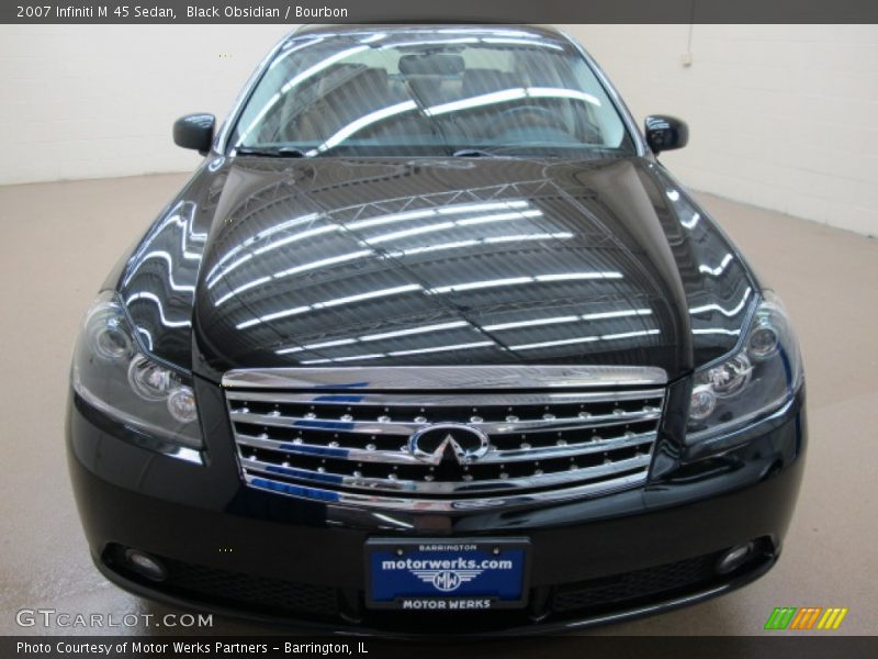 Black Obsidian / Bourbon 2007 Infiniti M 45 Sedan