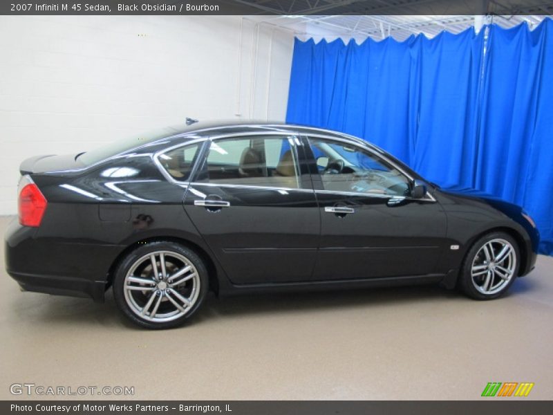 Black Obsidian / Bourbon 2007 Infiniti M 45 Sedan