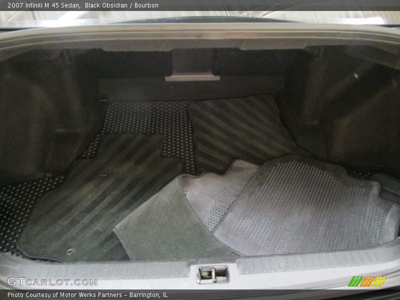 Black Obsidian / Bourbon 2007 Infiniti M 45 Sedan