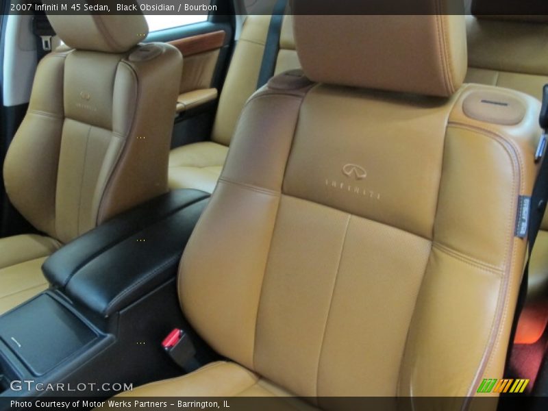 Black Obsidian / Bourbon 2007 Infiniti M 45 Sedan