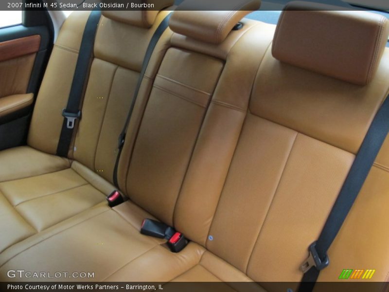 Black Obsidian / Bourbon 2007 Infiniti M 45 Sedan