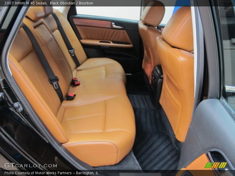 Black Obsidian / Bourbon 2007 Infiniti M 45 Sedan