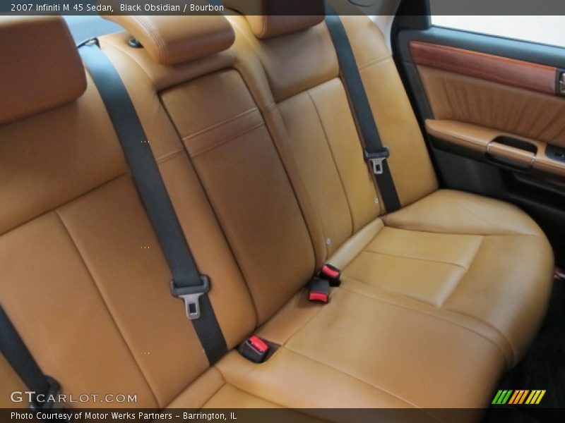 Black Obsidian / Bourbon 2007 Infiniti M 45 Sedan