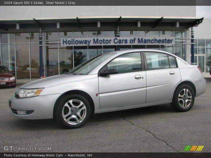 Silver Nickel / Grey 2004 Saturn ION 3 Sedan