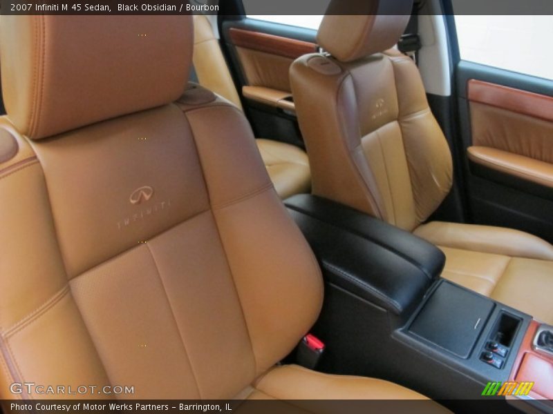 Black Obsidian / Bourbon 2007 Infiniti M 45 Sedan