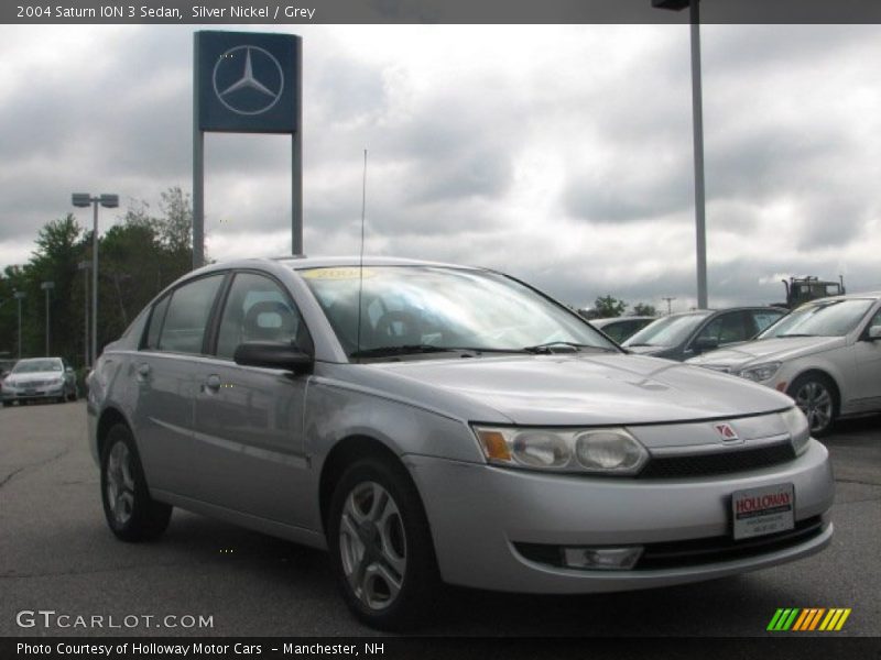 Silver Nickel / Grey 2004 Saturn ION 3 Sedan