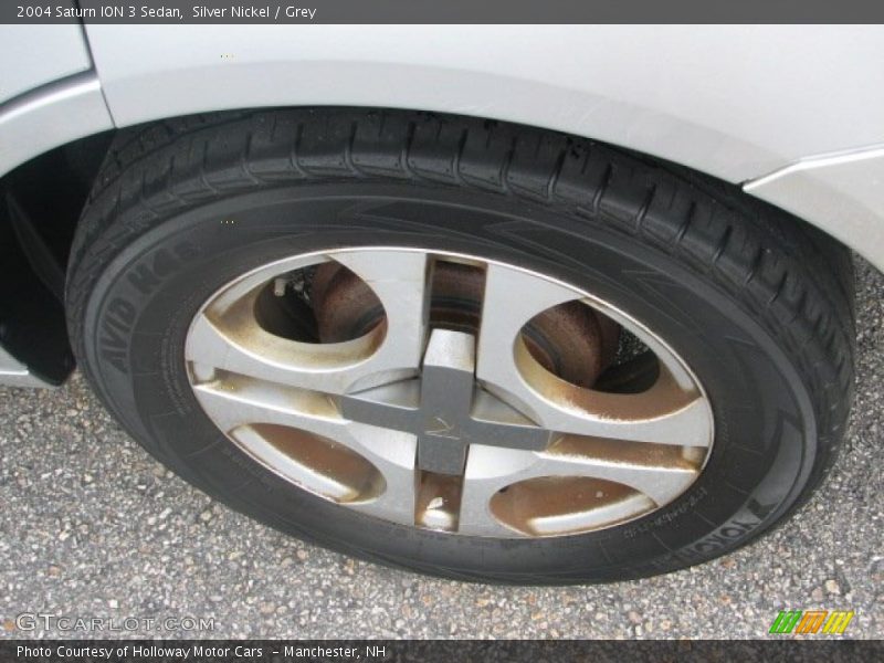 Silver Nickel / Grey 2004 Saturn ION 3 Sedan