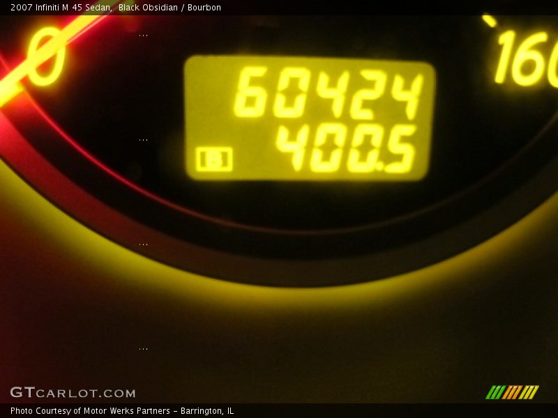 Black Obsidian / Bourbon 2007 Infiniti M 45 Sedan