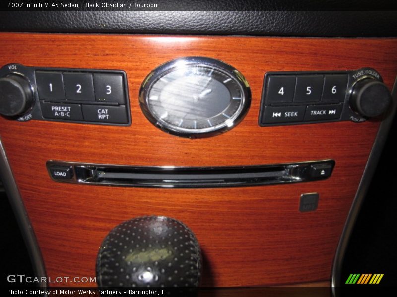 Black Obsidian / Bourbon 2007 Infiniti M 45 Sedan