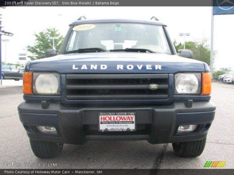 Oslo Blue Metallic / Bahama Beige 2001 Land Rover Discovery SE7