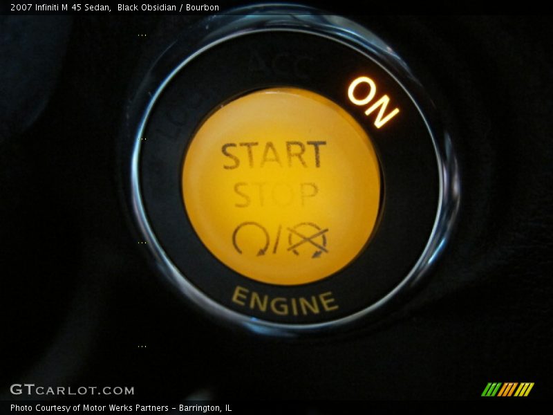Black Obsidian / Bourbon 2007 Infiniti M 45 Sedan