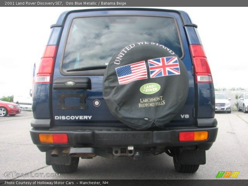 Oslo Blue Metallic / Bahama Beige 2001 Land Rover Discovery SE7