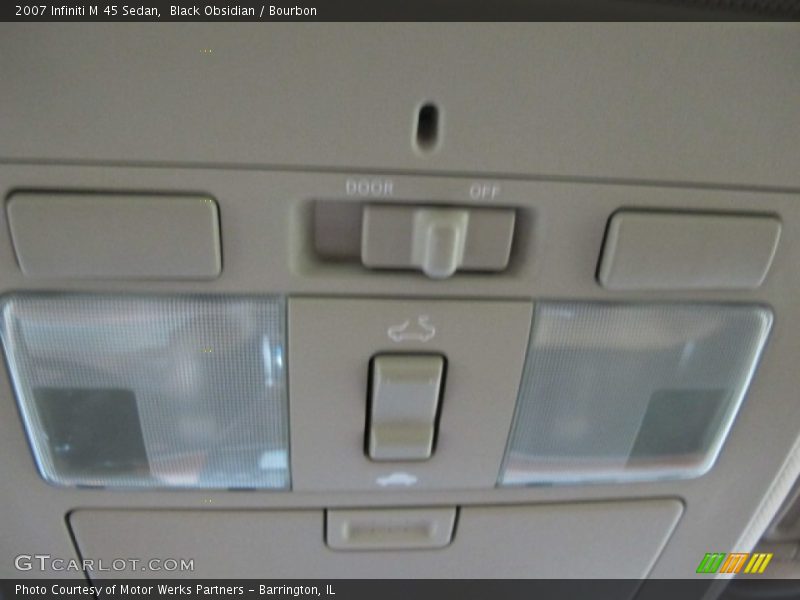 Black Obsidian / Bourbon 2007 Infiniti M 45 Sedan