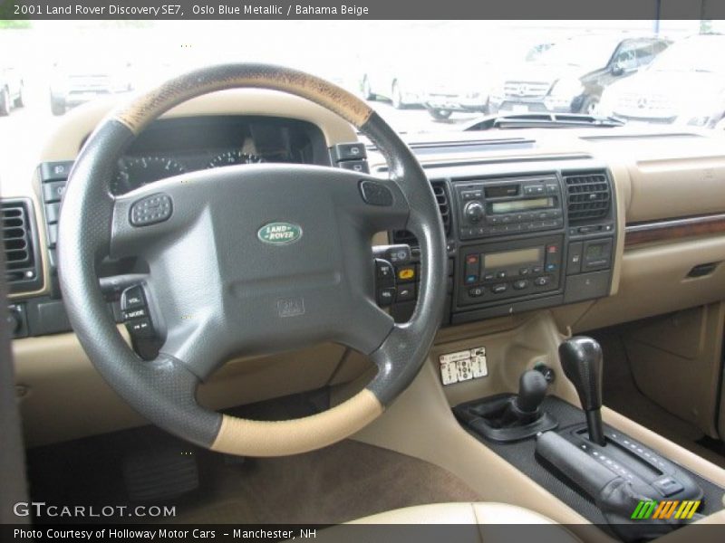 Oslo Blue Metallic / Bahama Beige 2001 Land Rover Discovery SE7