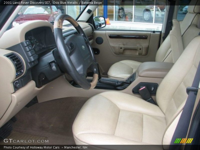 Oslo Blue Metallic / Bahama Beige 2001 Land Rover Discovery SE7