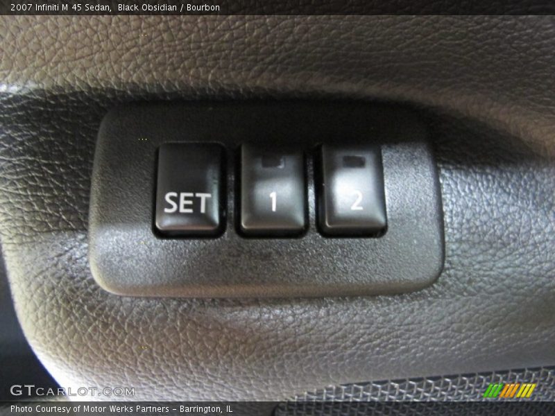 Black Obsidian / Bourbon 2007 Infiniti M 45 Sedan