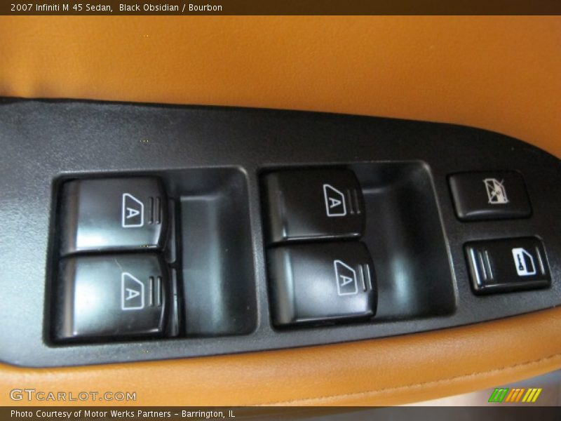 Black Obsidian / Bourbon 2007 Infiniti M 45 Sedan