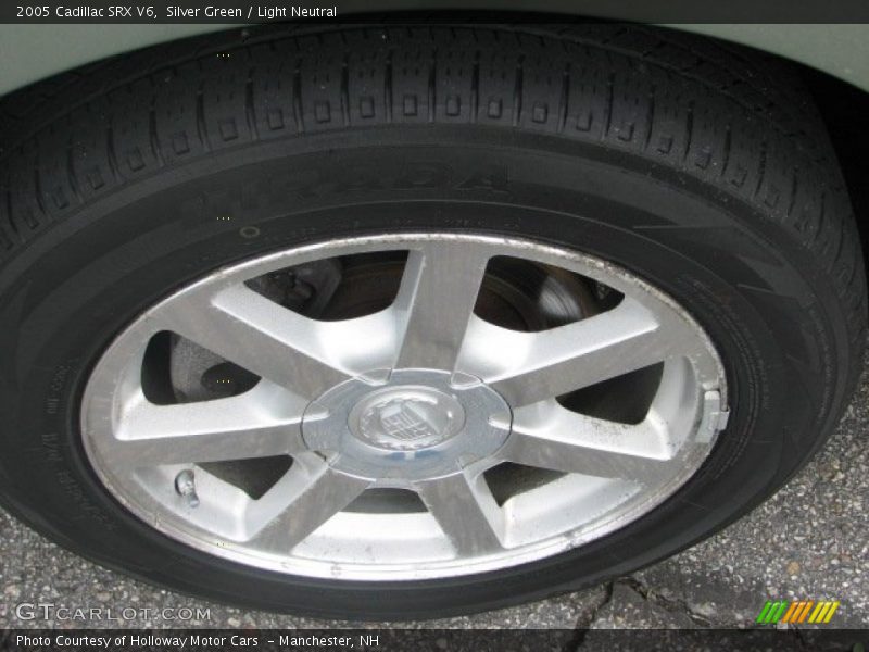 Silver Green / Light Neutral 2005 Cadillac SRX V6
