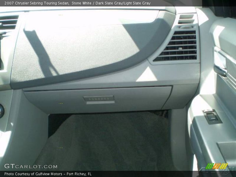 Stone White / Dark Slate Gray/Light Slate Gray 2007 Chrysler Sebring Touring Sedan