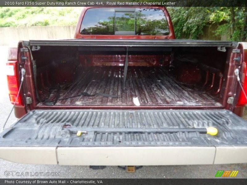 Royal Red Metallic / Chaparral Leather 2010 Ford F350 Super Duty King Ranch Crew Cab 4x4